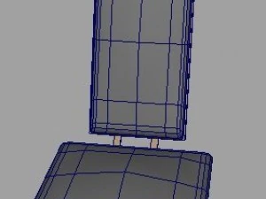 beach table and chair 3D Model