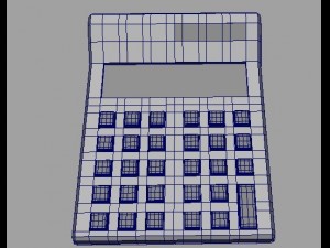 calculator Model 3D
