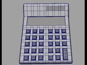 calculator 3D Model