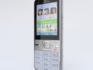 nokia c5 3D Модель