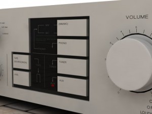 kenwood ka7x 3D Model