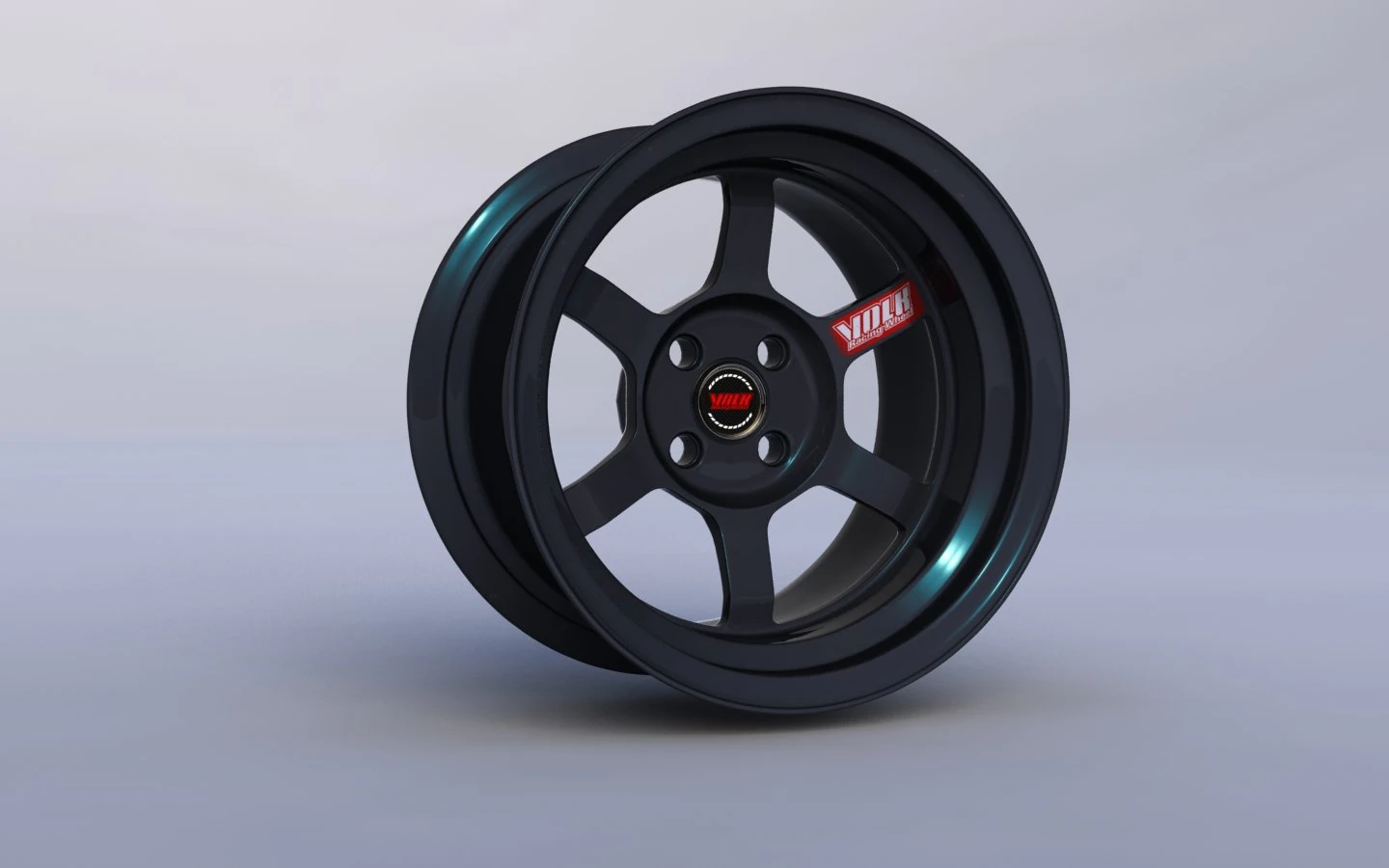 volk racing te37v 3D Model .c4d .max .obj .3ds .fbx .stl .blend
