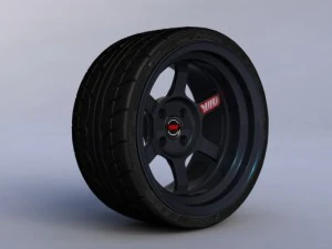 volk racing te37v 3D Model