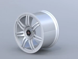 team dynamics v8 supercar 2013 wheel 3D Model