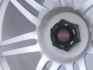 team dynamics v8 supercar 2013 wheel 3D Model