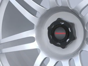 team dynamics v8 supercar 2013 wheel 3D Model