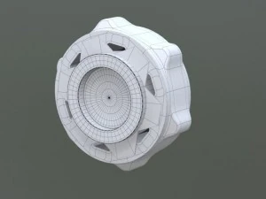 team dynamics v8 supercar 2013 wheel 3D Model