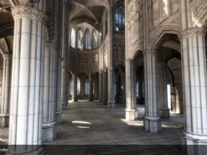 gothic environment assets 3D Model