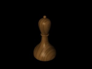 chess figure 3D Model