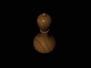 chess figure 3D Model