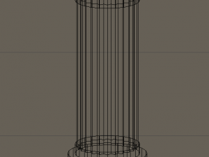 5x classical street lights Modello 3D
