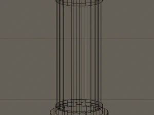 5x classical street lights 3D Model