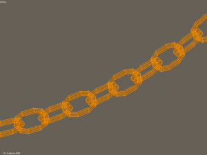 monument street chains 3D Модель