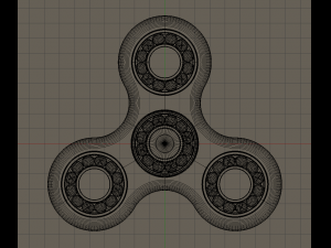 fidget spinner 3D Model