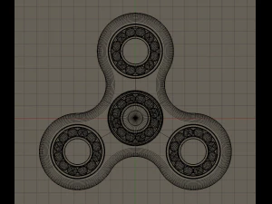 fidget spinner 3D Model