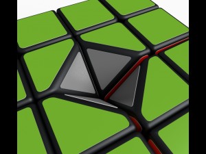 rare rubiks cube 2x2 puzzle 3D Model