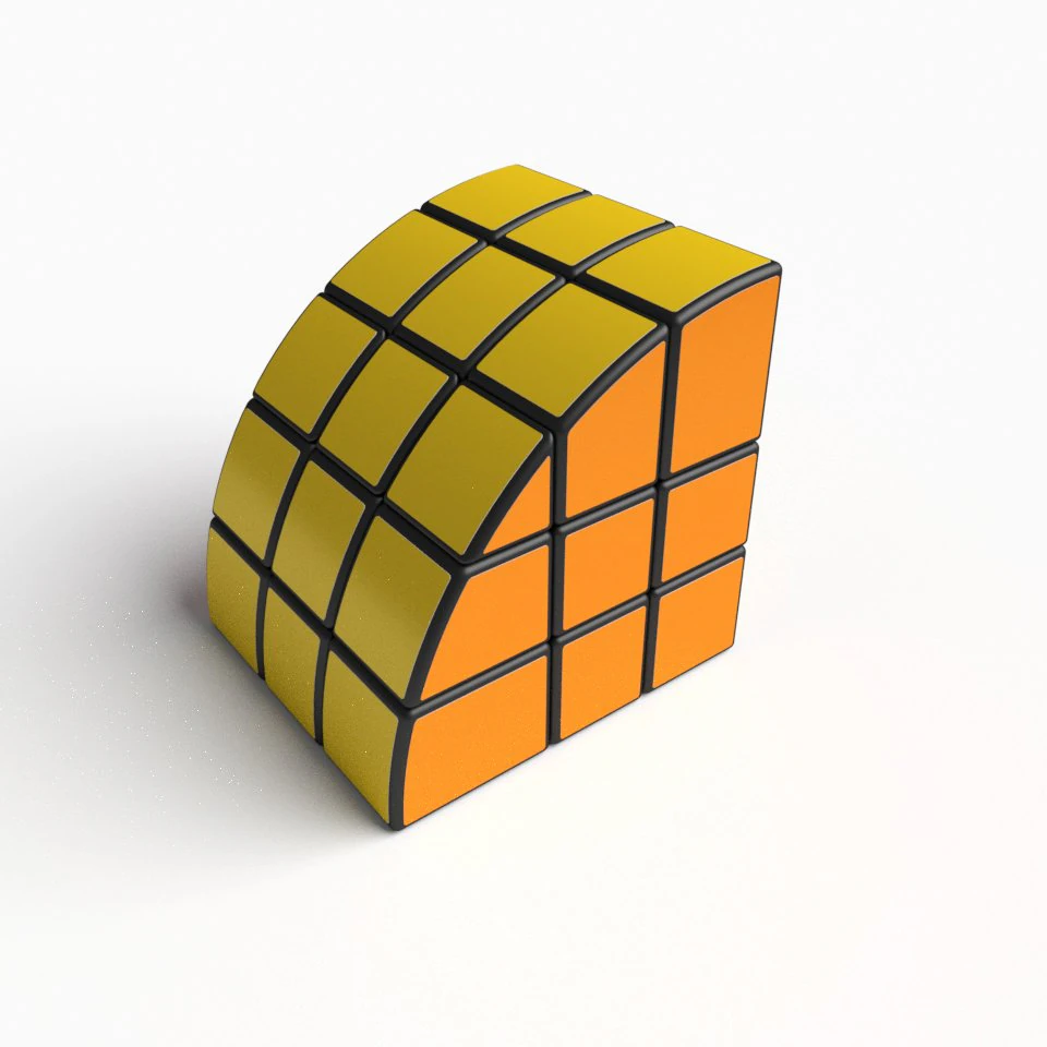 3d rare cube puzzle toy 3D Model .c4d .max .obj .3ds .fbx .stl .blend 