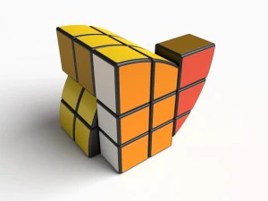 3d rare cube puzzle toy 3D Model