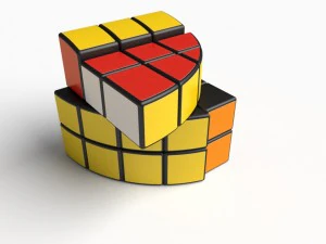 3d rare cube puzzle toy 3D Model