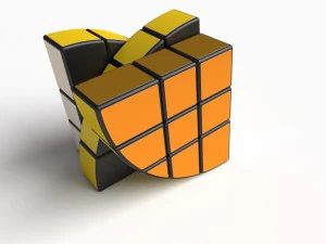 3d rare cube puzzle toy 3D Model