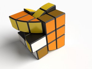 3d rare cube puzzle toy 3D 模型