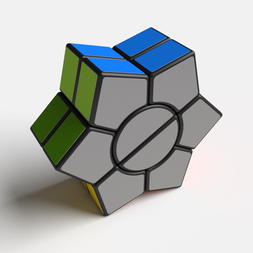 Hexagon rubik's sale cube