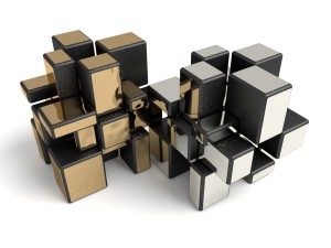 rubiks mirrorr cube 3x3x3 puzzle toy Modello 3D