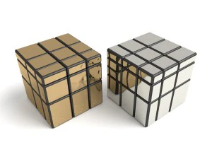 rubiks mirrorr cube 3x3x3 puzzle toy 3D Model