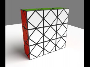 rubik skewb cube puzzle model Model 3D