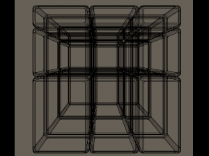 8x rare rubik cube puzzles set 3D Model