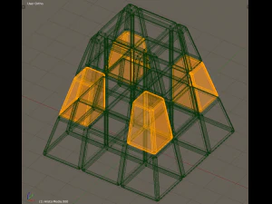 8x rare rubik cube puzzles set 3D Model