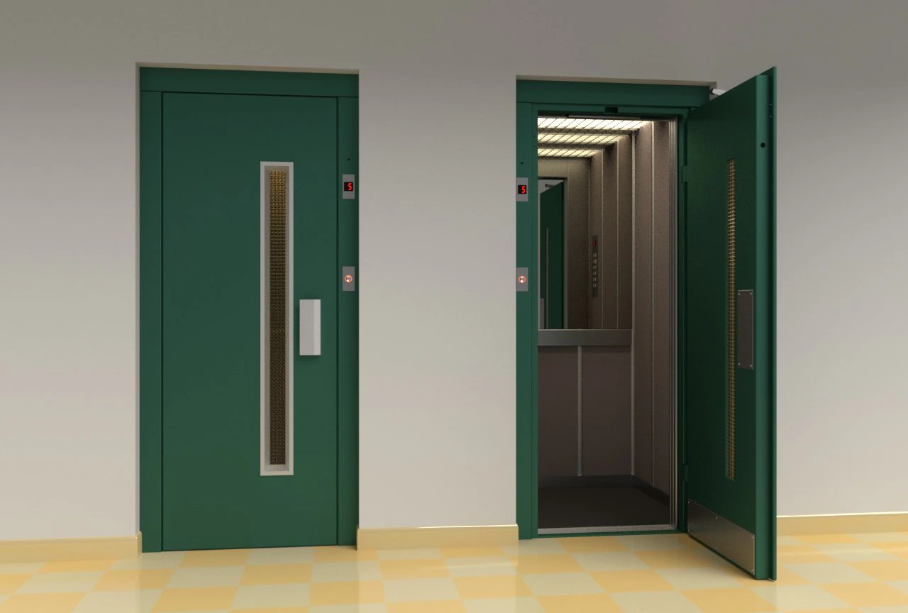 european vintage elevator 3D Model .c4d .max .obj .3ds .fbx .stl .blend 