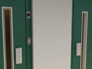 european vintage elevator 3Dモデル