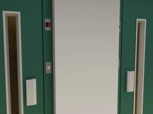 european vintage elevator 3D Model