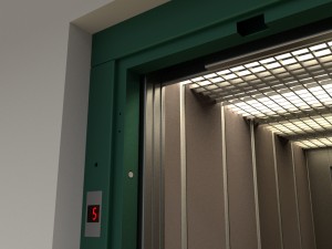 european vintage elevator 3Dモデル
