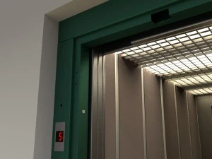 european vintage elevator 3D Model