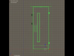 european vintage elevator 3D Model
