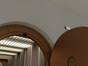 3d european vintage elevator - arched model 3D Model