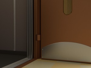 3d european vintage elevator - arched model 3Dモデル