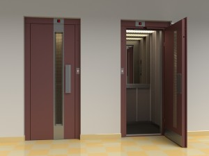 vintage european elevator Modelo 3D