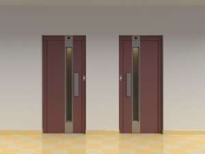 vintage european elevator Modelo 3D