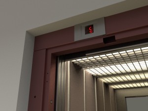 vintage european elevator Modelo 3D