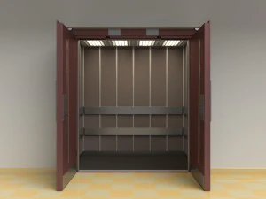 2x people lift cargo elevator 3D Model