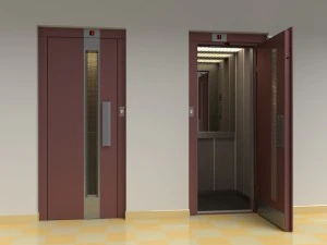 2x people lift cargo elevator 3D Model
