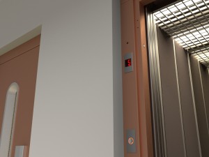 european vintage elevator 3D 모델