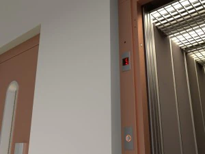 european vintage elevator 3D Model