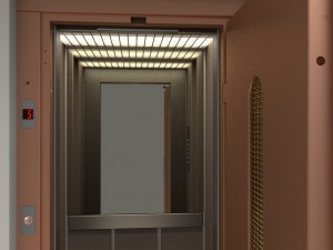 european vintage elevator 3D 모델