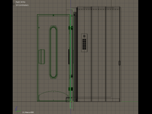 european vintage elevator 3D 모델