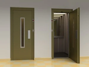 ascensore vintage europeo Modello 3D