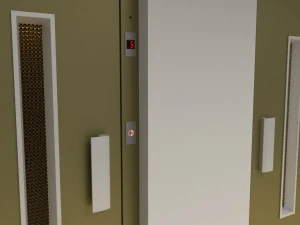european vintage elevator 3D Model